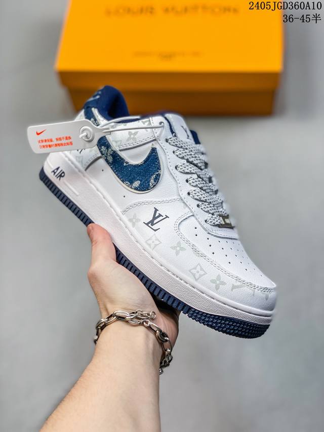 Nike Air Force 1 Low 07 原楦头原纸板 打造纯正低帮空军版型 专注外贸渠道 全掌内置蜂窝气垫 原盒配件 原厂中底钢印、拉帮完美 05Jgd