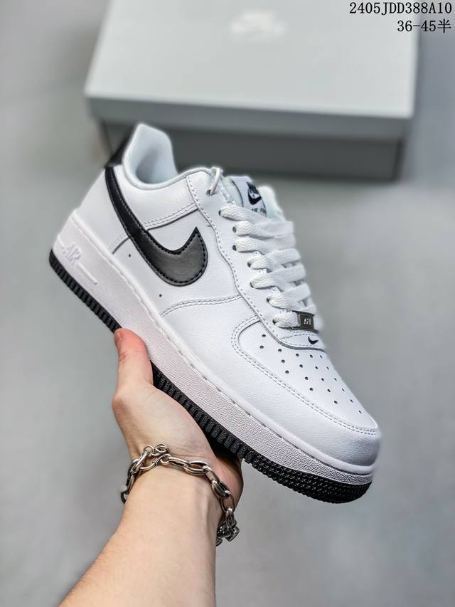 公司级带半码 耐克nike Air Force 1 Low 空军一号低帮休闲板鞋 打造纯正空军版型#专注外贸渠道 全掌内置蜂窝气垫 #原盒配件 原厂中底钢印、拉