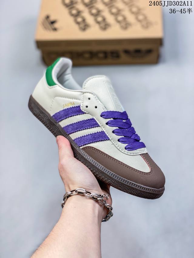 Adidas Samba Og 阿迪德训鞋 男女复古运动休闲板鞋 B75806 07 尺码：36-45半 05Jjd302A11