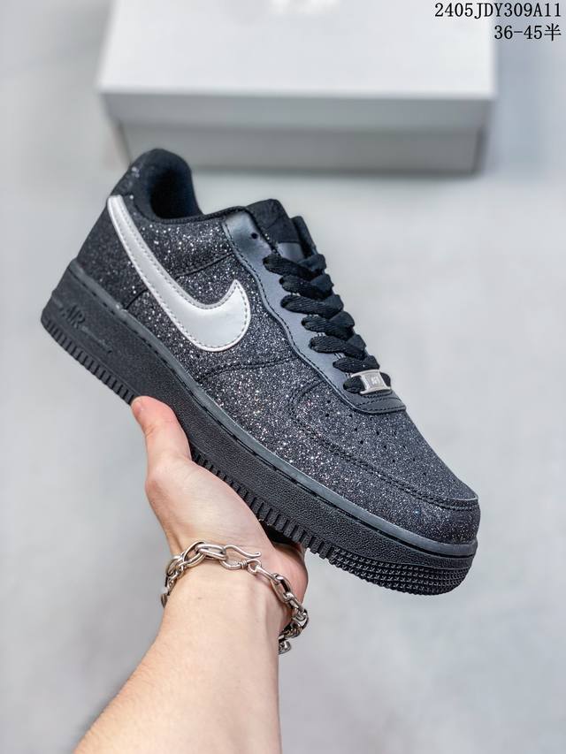 公司级带半码 耐克nike Air Force 1 Low 空军一号低帮休闲板鞋 打造纯正空军版型#专注外贸渠道 全掌内置蜂窝气垫 #原盒配件 原厂中底钢印、拉