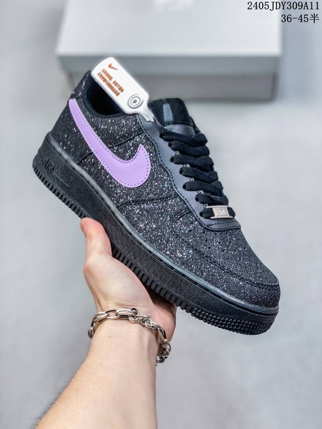 公司级带半码 耐克nike Air Force 1 Low 空军一号低帮休闲板鞋 打造纯正空军版型#专注外贸渠道 全掌内置蜂窝气垫 #原盒配件 原厂中底钢印、拉