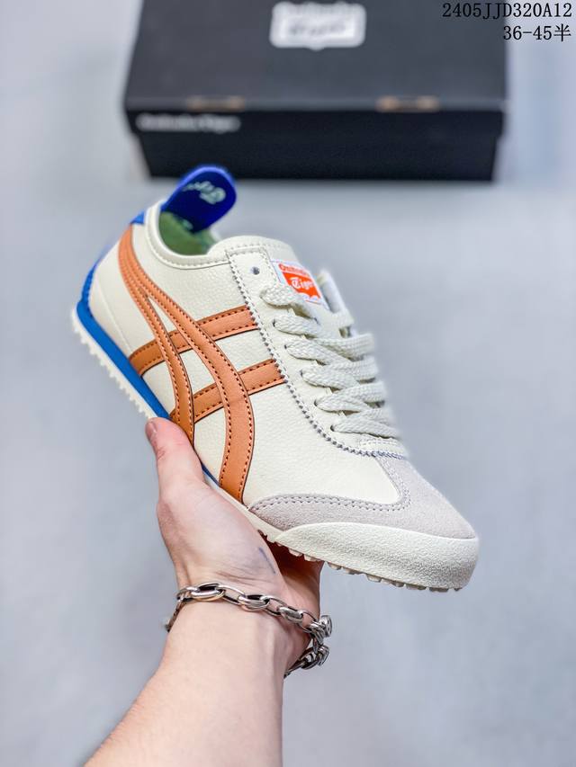 亚瑟士onitsuka Tiger鬼冢虎 全新配色！同步官方！独家首发！亚瑟士 Onitsuka Tiger 鬼冢虎 荔枝纹二层皮！欧洲腊软鞋垫！足弓乳胶垫，虎