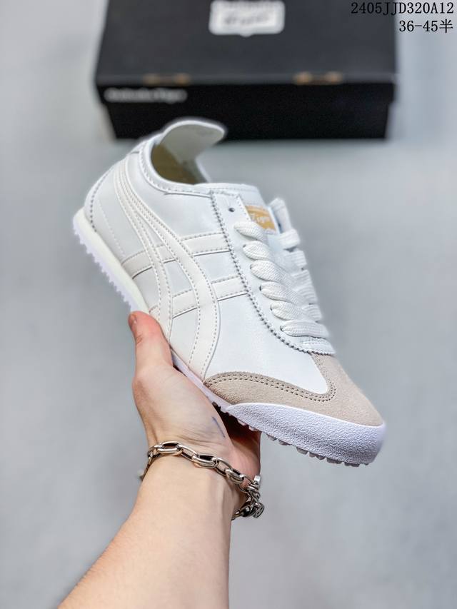 亚瑟士onitsuka Tiger鬼冢虎 全新配色！同步官方！独家首发！亚瑟士 Onitsuka Tiger 鬼冢虎 荔枝纹二层皮！欧洲腊软鞋垫！足弓乳胶垫，虎