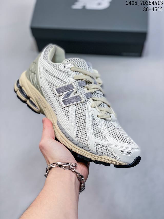 真标带半码！ 新百伦new Balance 1906 复古跑鞋 小红书爆款 Nb1906这双鞋确实是nb家经典复古款式之一，以全新科技诠释，成功打造1906鞋款