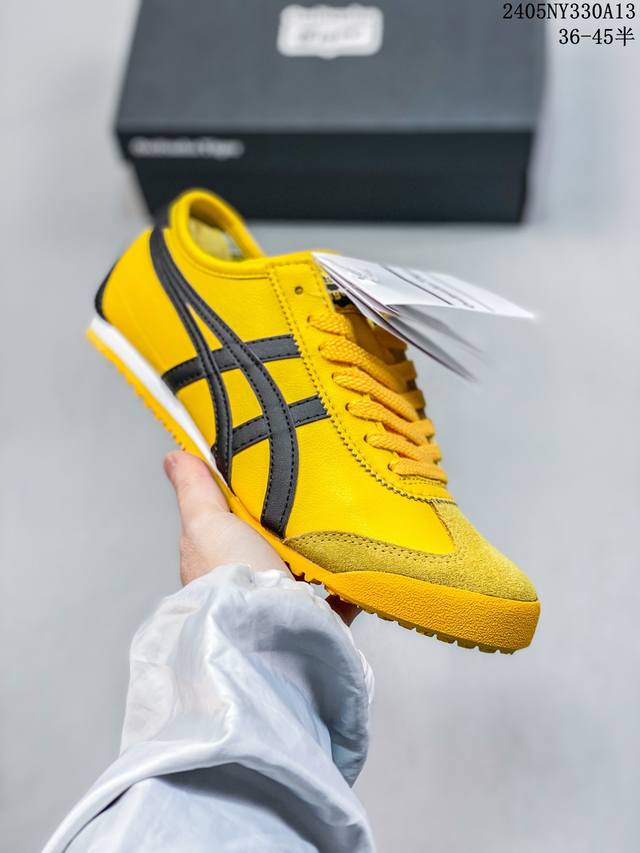 公司级onitsuka Tiger Nippon Made 鬼冢虎手工鞋系列 最高版本mexico 66 Deluxe メキシコ 66 デラックス独家！鞋底内置