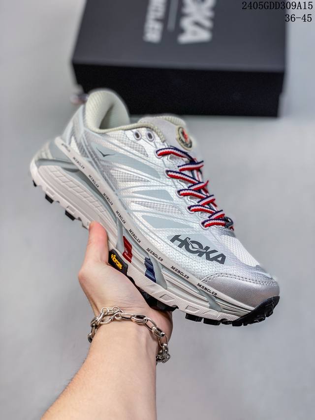 Hoka U Mafate Speed 2 马法特2代户外徒步跑步鞋 舒适耐磨 织物材质运动鞋 Size:36-45码 05Gdd309A15