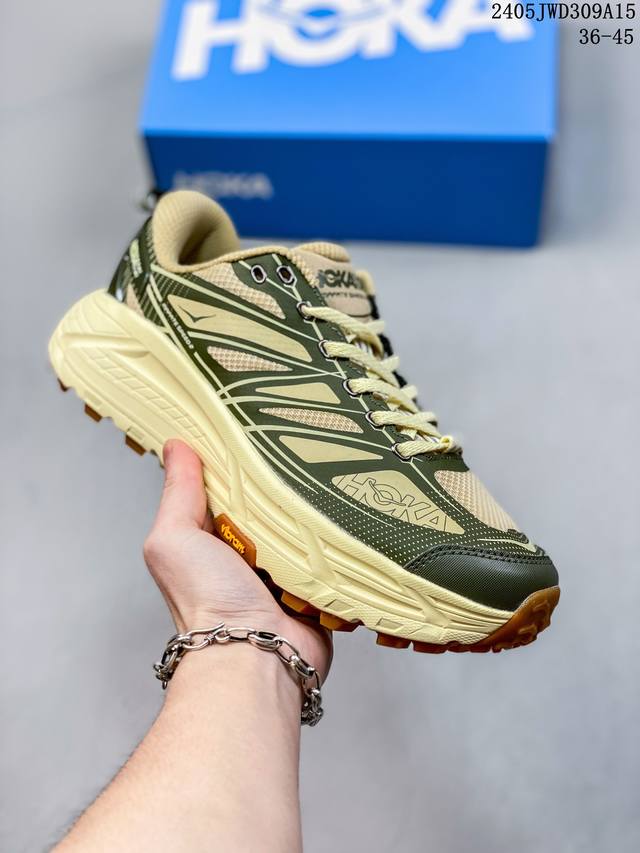 Hoka U Mafate Speed 2 马法特2代户外徒步跑步鞋 舒适耐磨 织物材质运动鞋 Size:36-45码 # 05Jwd309A15