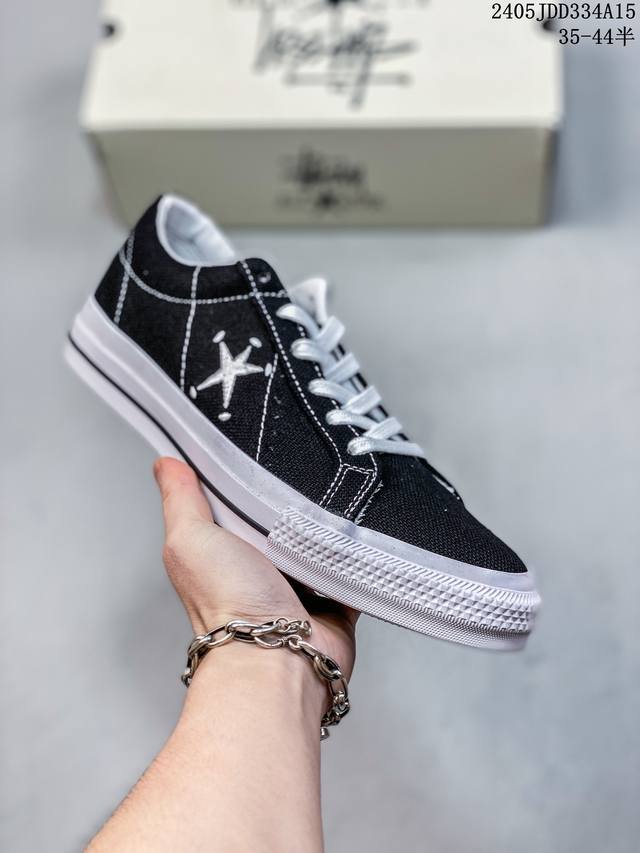 硫化工艺 木村 Stussy X Converse Chuck Taylor 斯图西全新联名鞋款 海外地区同步发售 美国潮牌 斯图西stussy与匡威联手打造的