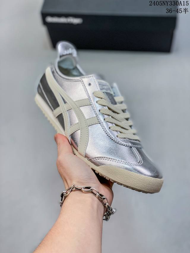 亚瑟士onitsuka Tiger鬼冢虎 全新配色！同步官方！独家首发！亚瑟士 Onitsuka Tiger 鬼冢虎 荔枝纹二层皮！欧洲腊软鞋垫！足弓乳胶垫，虎