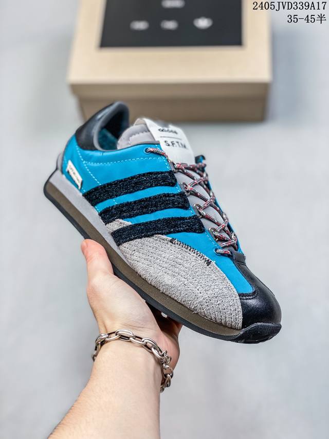 公司级阿迪达斯三叶草adidas Originals Samba Vegan Og”Spd”足球风百搭低帮休闲运动板鞋 尺码:35 36 36.5 37 38