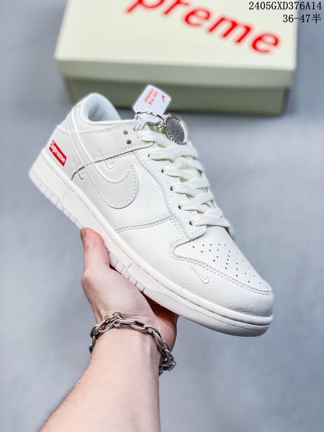 公司级 Nike Sb Dunk Low“情人节限定 樱桃情人节” 周年高端定制 低帮休闲板鞋 定制鞋盒 大厂纯原品质出货 超高清洁度 皮料切割干净无任何毛边