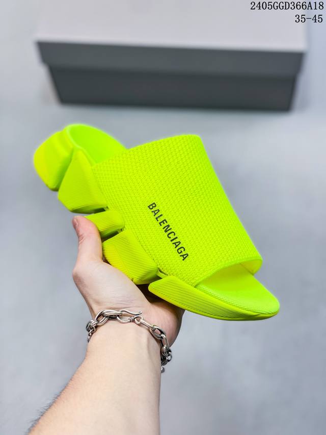 Balenciaga 巴黎世家 Speed 2.0 原版针织棉袜子鞋 20S秋冬新品首发纯原版本 Logo 永不掉字 右脚鞋头内置nfc热熔内标 # Md多层组