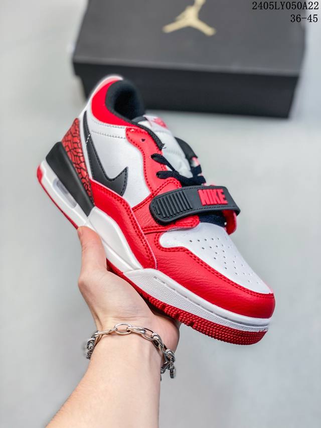 真标带半码！ 乔丹一代 低帮 气垫 Air Jordan Legacy 312 Low 乔丹联名 号称 “最强三合一” 的 Jordan Legacy 312，