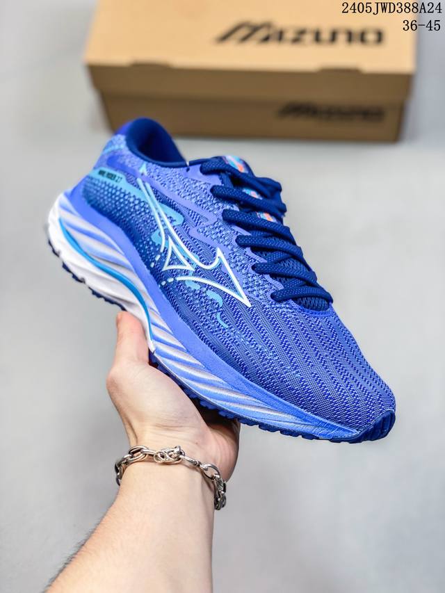 Mizuno美津浓24新款男女缓震支撑型训练鞋跑步鞋wave Inspire 20 尺码：36-45 05Jwd388A24