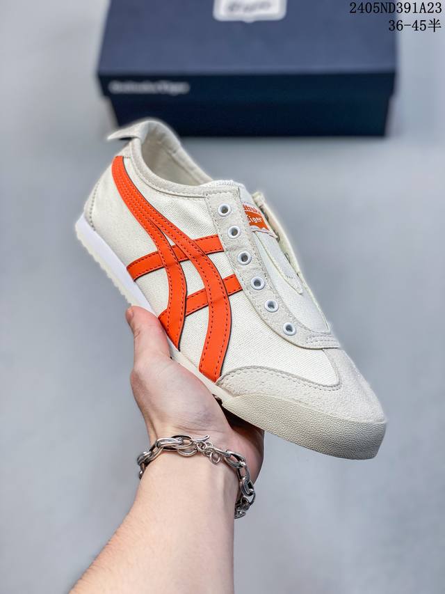 公司级亚瑟士 Onitsuka Tiger Tokuten 布面 复古低帮休闲跑鞋 实拍首发 Tokuten的灵感来源于80年代的室内用鞋 T-Toe前足补强设