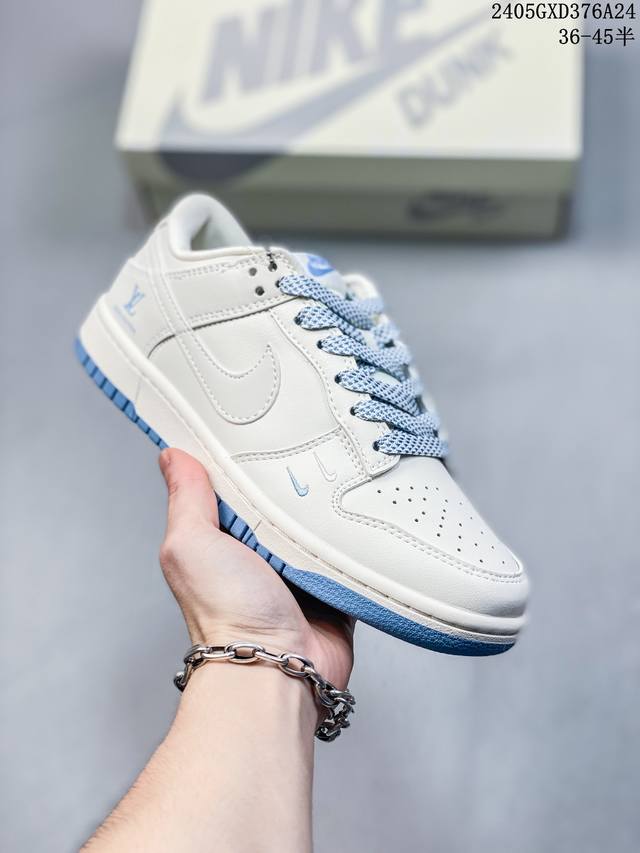 海外爆款限量发售！公司级 Nike Sb Dunk Low“斯图西联名 藏青满天星” 周年高端定制 低帮休闲板鞋 定制鞋盒 大厂纯原品质出货 超高清洁度 皮料切