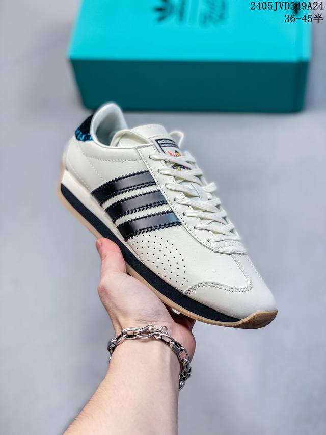 Adidas三叶草 Country Og 男女联名款潮流复古休闲鞋板鞋 Id1142 尺码：36-45半 05Jvd349A24