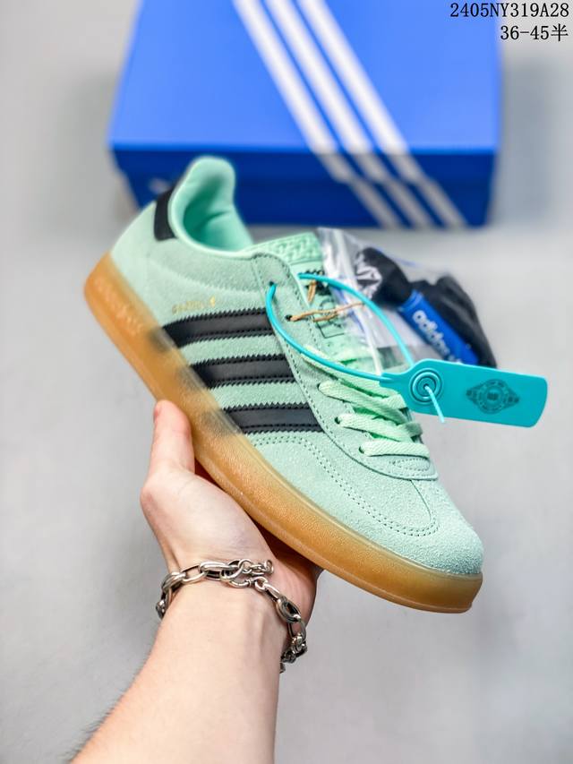 Adidas Originals Gazelle Indoor Adidas Originals 便為我們帶來了全新配色的 Adidas Gazelle Ind