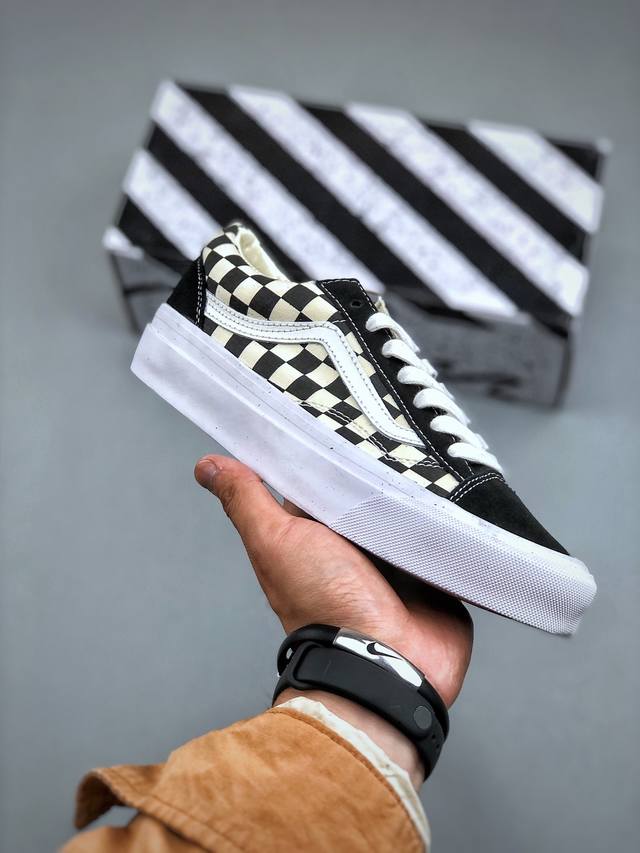 Vans Style 36 Lx舒适百搭防滑耐磨低帮 板鞋 男女同款 黑色尺码：35 36 36.5 37 38 38.5 39 40 40.5 41 42 4