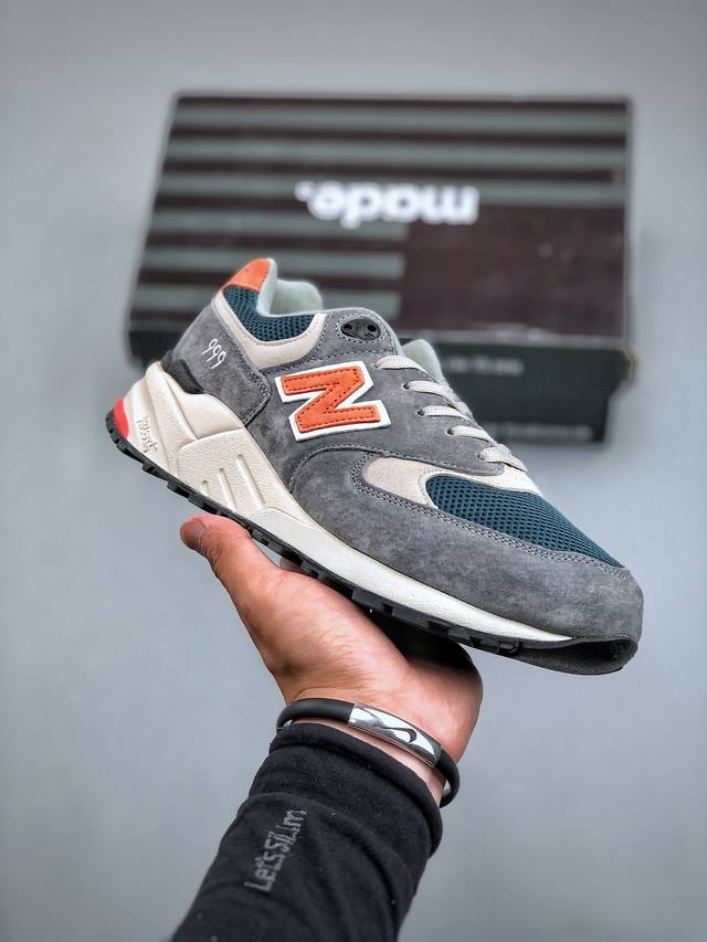 New Balance 新百伦 M998Ene高端美产系列 复古休闲慢跑鞋 全新订单 全新模具开发 终端优势供应 全系列配色均采用原厂材料和胶水 供货平台混