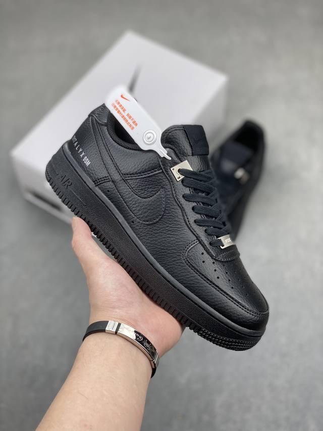 Nike Air Force 1 Low 9S联名黑 空军一号低帮运动休闲板鞋 原楦头原纸板 打造纯正空军版型 专注外贸渠道 全掌内置蜂窝气垫 原盒配件 原厂中