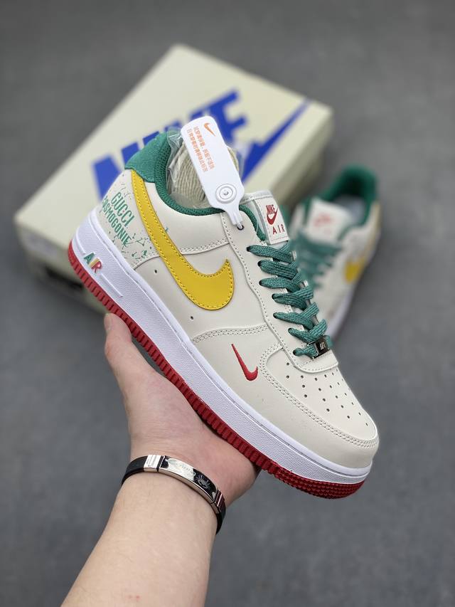 超级福利 核心特价 长期补货 公司级nike Air Force 1 '07 Low “空军一号 低帮 运动鞋 休闲鞋 折边针车 工艺难度大 原楦头原纸板 原装