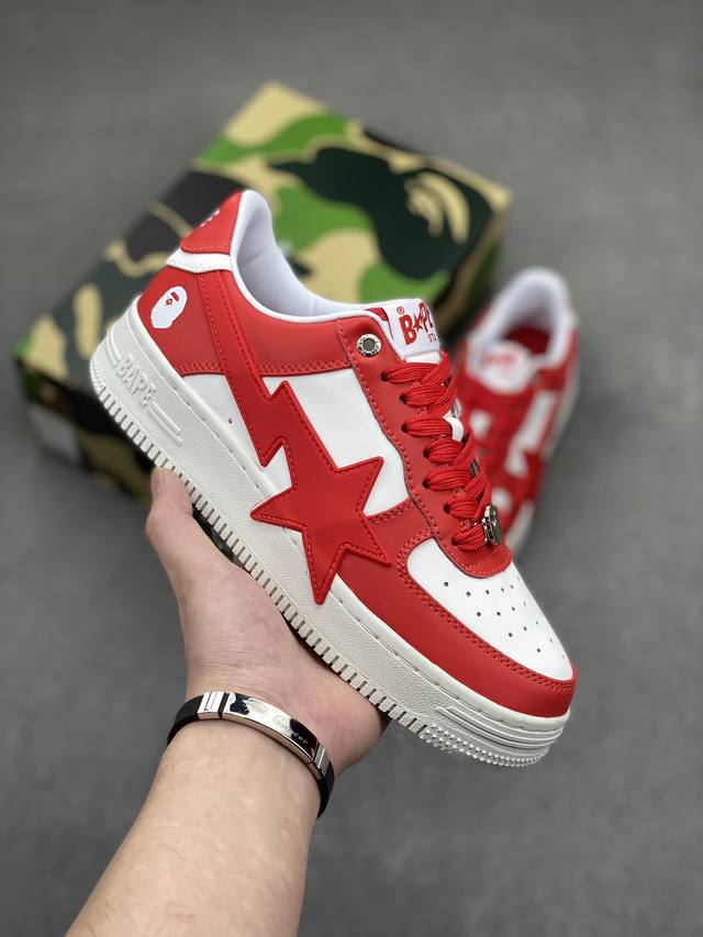 Bape Sk8 Sta To Nigo“ 潮流教父nigo 品牌 猿人头低帮经典运动休闲板鞋 全套顶级包装 包含猿人logo定制防尘袋 定制迷彩鞋垫一副 抗压