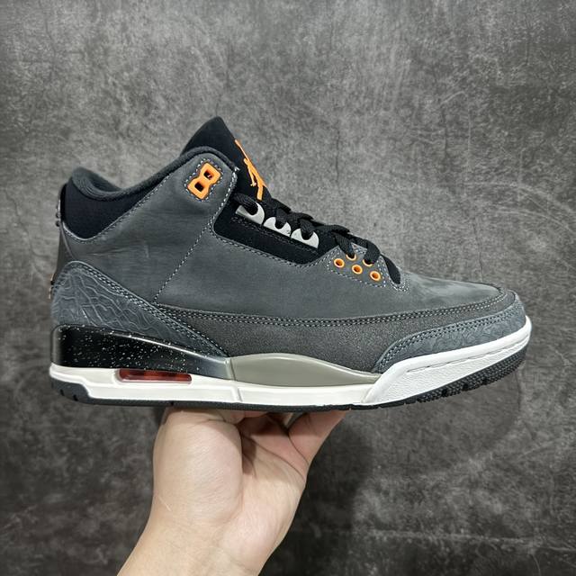 原厂版 Air Jordan Aj3 Retro 恐惧 Ct8532-080 全套原纸板楦头开发 原厂大底磨具加持立体防滑纹理 原装可视air Sole气垫 原