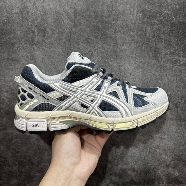 外贸订单 Asics Gel-Kahana 8 亚瑟士越野跑步鞋抓地稳定运动鞋缓震耐磨跑鞋 融合机能和户外潮流强势回归 核心科技gel内置于后跟 配合speva