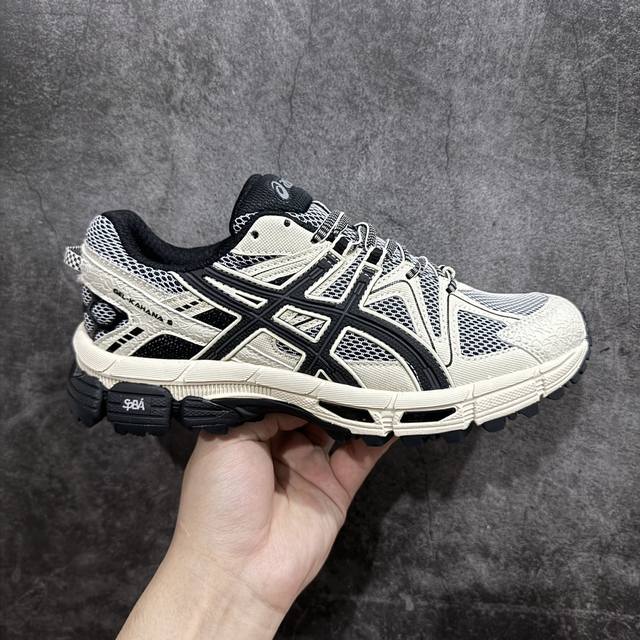 外贸订单 Asics Gel-Kahana 8 亚瑟士越野跑步鞋抓地稳定运动鞋缓震耐磨跑鞋 融合机能和户外潮流强势回归 核心科技gel内置于后跟 配合speva