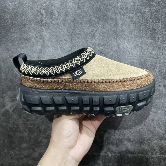 广东纯原版本 Ugg 明星同款 春夏新款 轮胎底拖鞋 W Venture Daze Slide 答应我 春夏也要接着穿ugg哦 青柠气泡色轻松拿捏松弛感 鞋底增