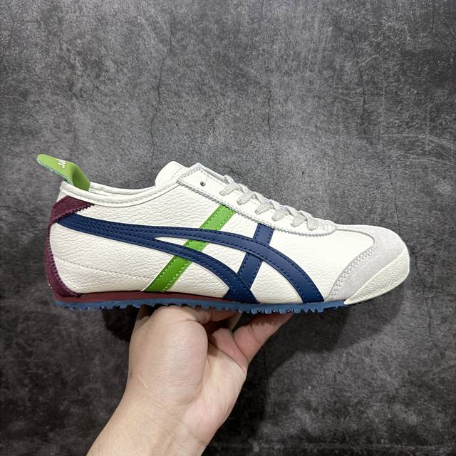 公司级 鬼冢虎onitsuka Tiger Mexico 66 百搭单品亚瑟士板鞋 二层皮 超高性价比 清洁度一流 溢胶控制到位 版型细节都比市场同价格要好 S