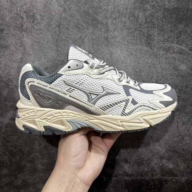 公司级 Mizuno Adventure Twe 末日废土风复古跑鞋日本著名百年运动品牌 美津浓 冒险者系列低帮情侣城市机能山系运动休闲慢跑鞋 全新的 Mizu