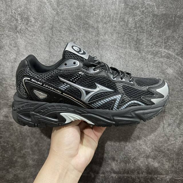 公司级 Mizuno Adventure Twe 末日废土风复古跑鞋日本著名百年运动品牌 美津浓 冒险者系列低帮情侣城市机能山系运动休闲慢跑鞋 全新的 Mizu