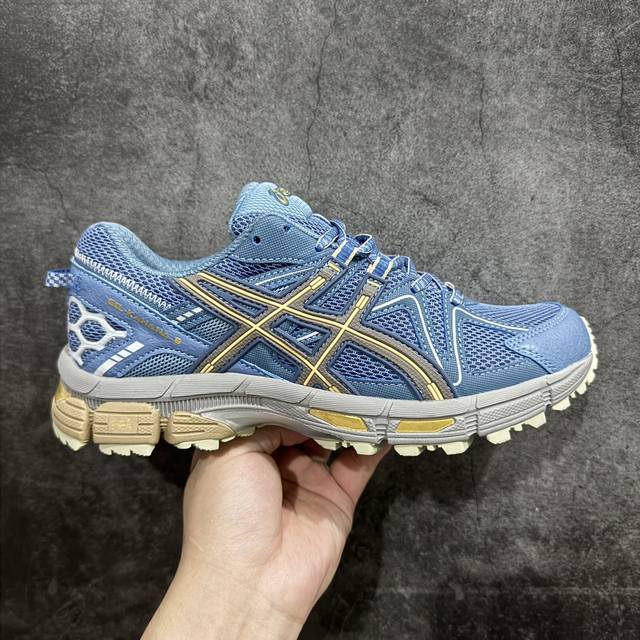 外贸订单 Asics Gel-Kahana 8 亚瑟士越野跑步鞋抓地稳定运动鞋缓震耐磨跑鞋 融合机能和户外潮流强势回归 核心科技gel内置于后跟 配合speva