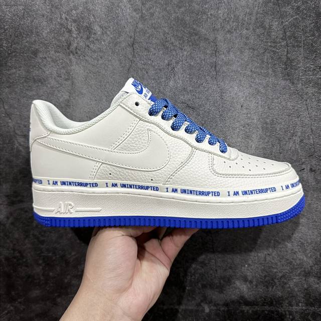 公司级 洛杉矶潮牌店限量发售 Uninterrupted×Nike Air Forece 1 More Than “米兰签名涂鸦”满天星空军一号低帮休闲板鞋 原