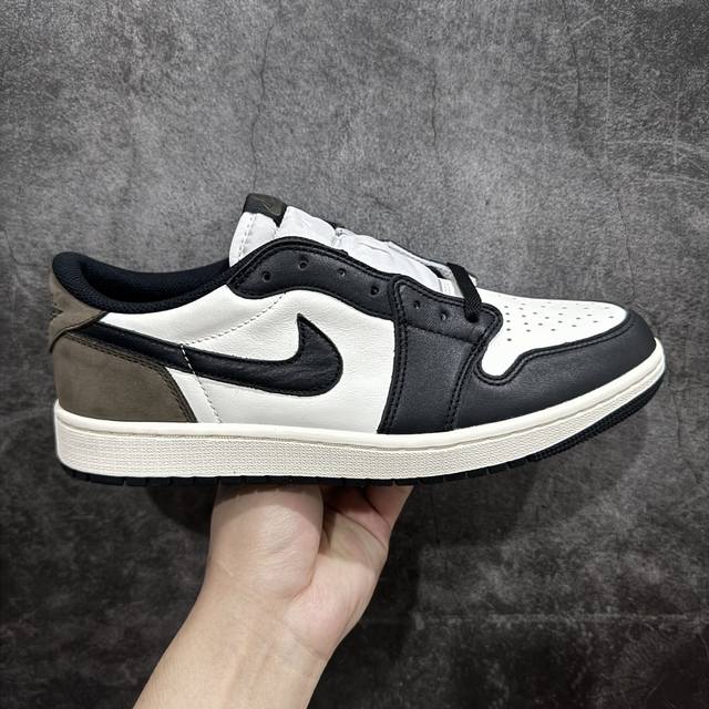 Dg纯原版本 Air Jordan 1 Low Aj1乔1低帮男子文化篮球鞋小摩卡 Cz0790-102 国内一线头部知名大厂出品 高端外贸零售专供品质 原鞋原