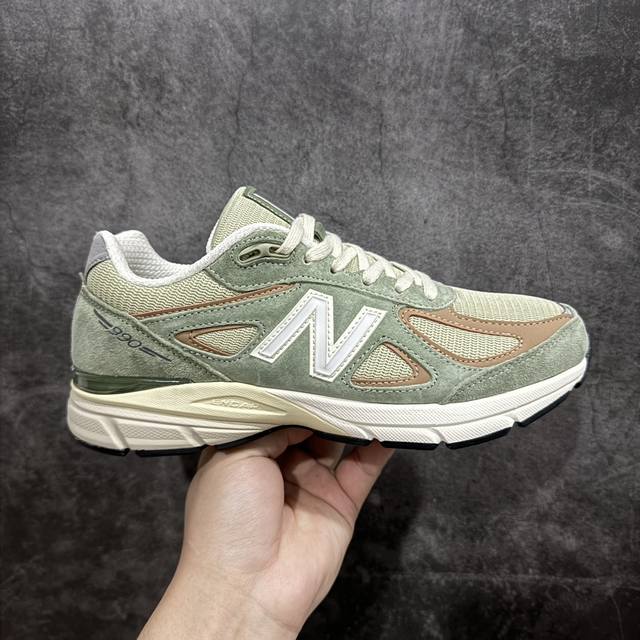 K版 New Balance In Usa Nb990V4 美产血统复古运动跑步鞋 U990Gt4 原厂紫光防伪标 独家4层组合大底 全新模具开发真半码 区分市