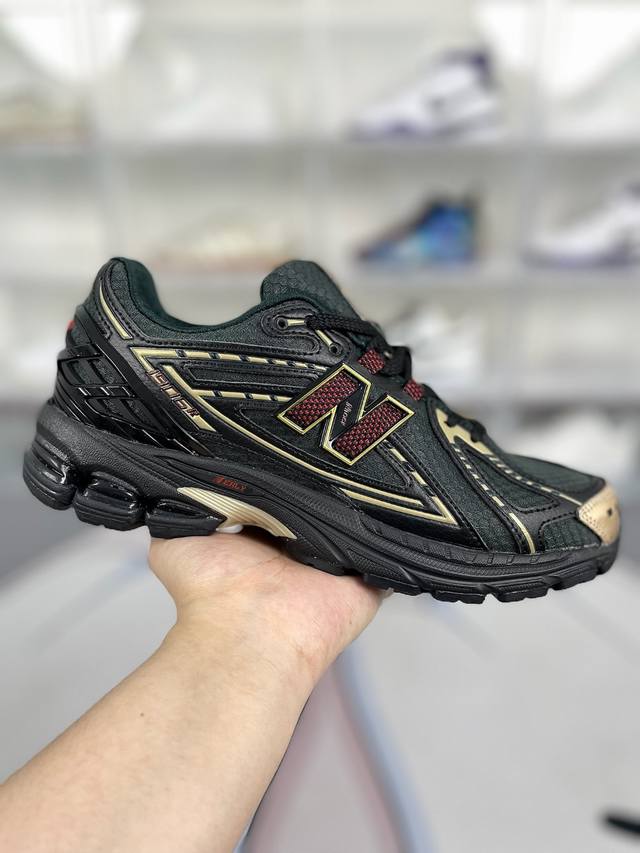 Z版纯原 联名款 Kith X New Balance Nb 1906R 舒适百搭耐磨透气 低帮 休闲跑步鞋 黑色 新百伦 New Balance以诞生于21世