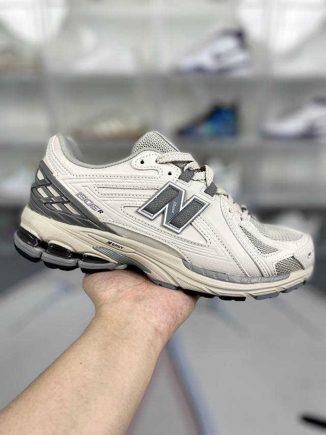 Z版纯原 New Balance 潮流复古运动 织物人造革防滑耐磨 低帮 休闲跑步鞋 男女同款 奶白 新百伦 New Balance以诞生于21世纪的科技跑鞋1