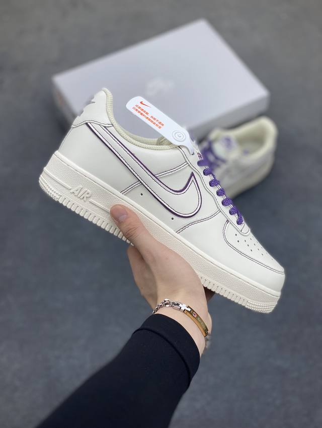 海外限量发售 原装版本 Nike Air Force 1 Low '07 “兔八哥”白绿满天星 低帮空军一号休闲板鞋 定制皮料 3M反光 原楦原纸板 纯正版型