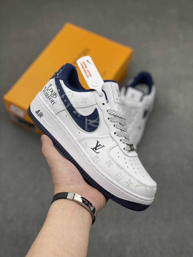 Nike Air Force 1 '07 Low 空军一号低帮休闲板鞋 原楦头原纸板 清洁度完美 全掌内置蜂窝气垫 中底钢印、拉帮完美 货号：Dr9868-60