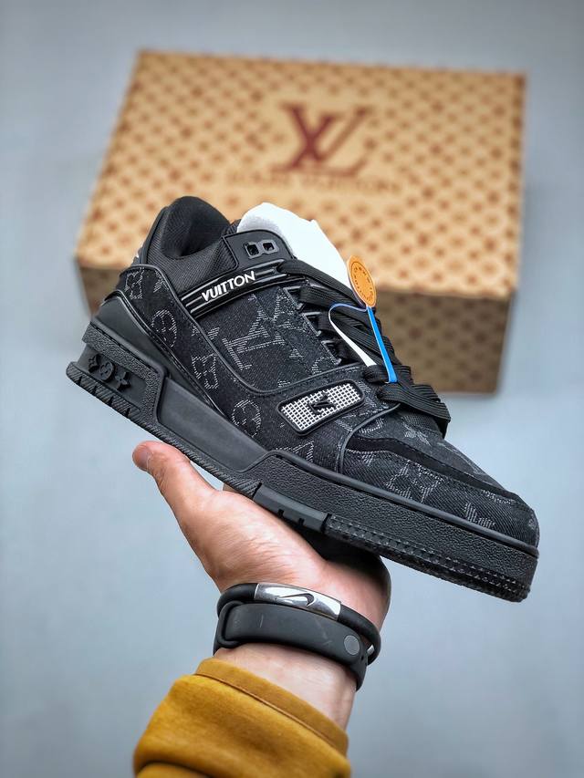 Tyler X Louis Vuitton 路易威登 Lv Trainer 联名款 低帮休闲板鞋 海淘代购同渠道品质 高端零售 外贸充正专供 原版购入开发 Zp