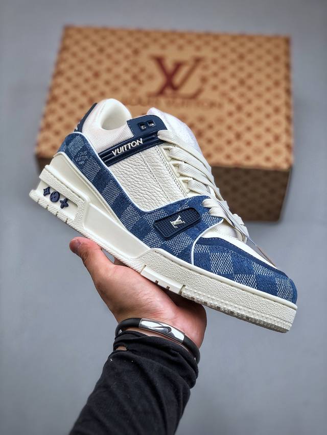 Tyler X Louis Vuitton 路易威登 Lv Trainer 联名款 低帮休闲板鞋 海淘代购同渠道品质 高端零售 外贸充正专供 原版购入开发 Zp