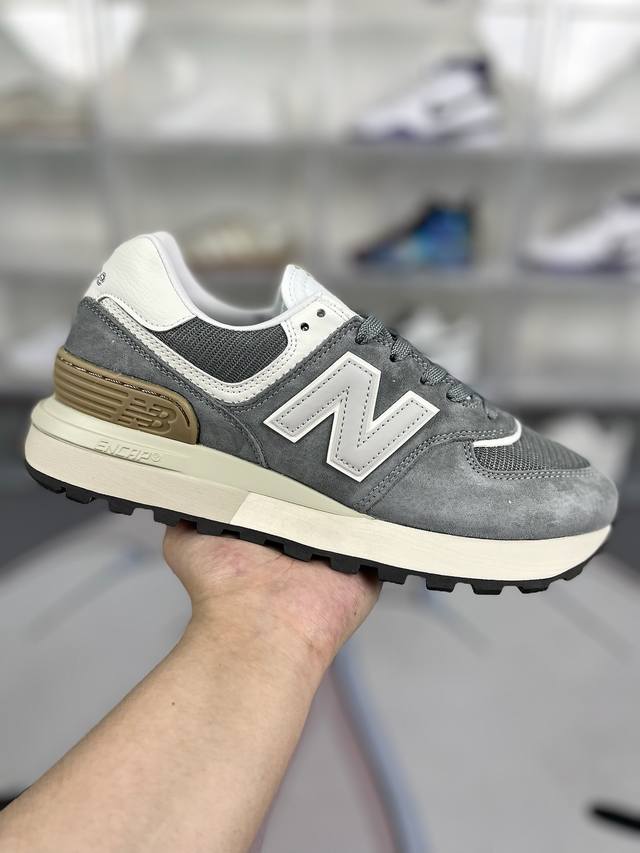 R版纯原-平台货 New Balance 574 龙年情人节限定 格雷系 减震透气 低帮 生活休闲鞋 男女同款 白灰色 新百伦 New Balance 574