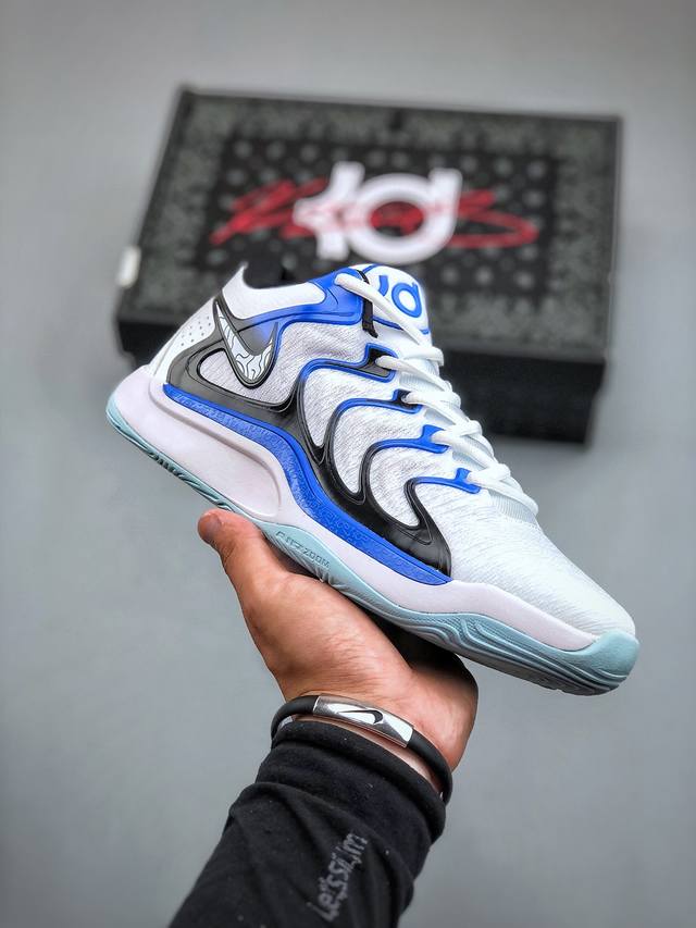 Nike Zoom Kd 17 Ep 杜兰特缓震实战篮球鞋该款采用全掌zoom气垫 移除了中底布让这款鞋的力量反馈更为直接有力 鞋面采用多层轻质网面材料打造 鞋