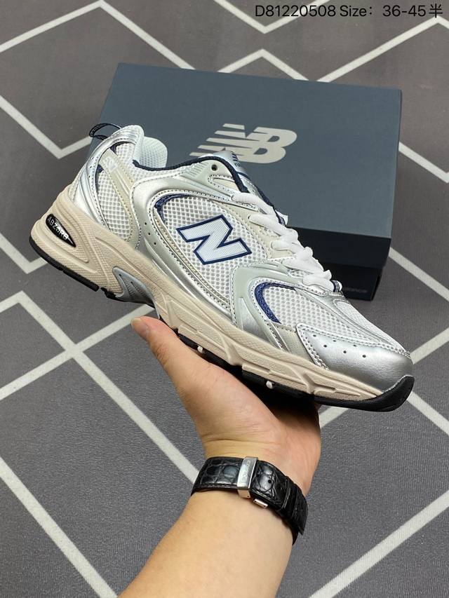 真标 新百伦 Nb530 New Balance 530 复跑古鞋nb530这鞋双确实是nb家经复典古款式之一，以全科新技诠释，成打功造530鞋款。鞋面保在持5