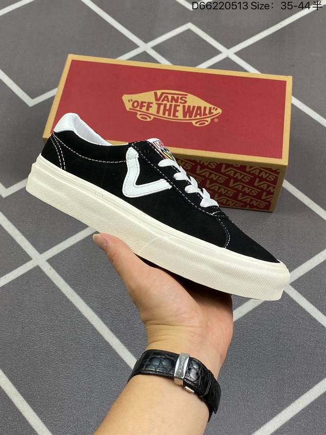 真标带半码 Vans万斯 Old Skool 潮流时尚 耐磨防滑 低帮休闲板鞋 D66220513 Size：35-44半