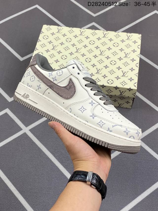 Nike Air Force 1 Low 空军一号低帮休闲运动板鞋 原楦头原纸板 打造纯正空军版型 专注外贸渠道 全掌内置蜂窝气垫 原盒配件 原厂中底钢印、拉帮