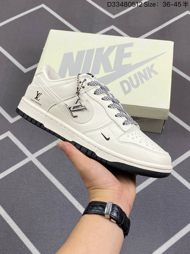 公司级耐克nk Dunk Low Retro ”Diy高端定制“ 低帮休闲运动板鞋 原装头层材料 用料绝不含糊 独家版型蒸餾加工帶來的是更好的视觉和脚感体验 清